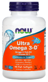 Ultra Omega-3 600 EPA/300 DHA + Vit D-3