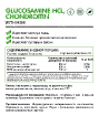 Glucosamine HCL, Chondroitine, MSM 120 капсул