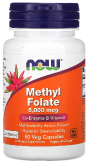 Methyl Folate 5,000 мкг 50 капсул