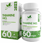 Thiamine HCL (Vitamin B1) 5 мг 60 капс.