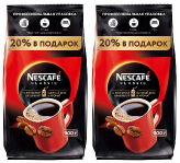 Nescafe Classic с молотой арабикой м/у 900 г 2 штуки