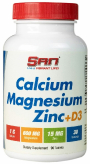 Calcium Magnesium Zinc + Vit D3 90 таблеток