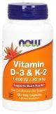 Vitamin D-3 & K-2 1000 IU / 45 mcg