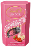 Набор конфет Lindt Lindor Клубника со сливками