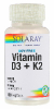 Vitamin D3 + K2 (5000 IU D3 + 50 mcg MK-7)