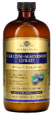 Liquid Calcium Magnesium Citrate with Vitamin D3 Голубика (Сломана крышка)