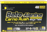 Beta-Alanine Carno Rush Mega Tabs 80таб.(Мятая упаковка)