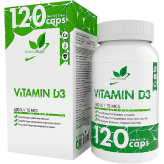 Vitamin D3 600 IU 120 капсул