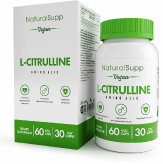 Vegan L-Citrulline 500 мг 60 растительных капсул