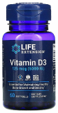 Vitamin D3, 125 мкг (5000 IU), 60 капсул