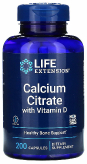 Calcium Citrate with Vitamin D, 200 вег. капсул