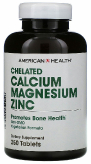 Calcium, Magnesium, Zinc, 250 таблеток