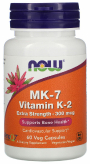 MK-7 Vitamin K-2 300 мкг 60 капсул