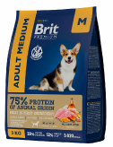 Premium Adult Medium - Полнорационный сухой корм с курицей для взрослых собак средних пород (10-25 кг)