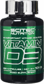 Vitamin D3 500 IU 250 капсул