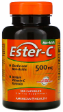 Ester-C с цитрусовыми биофлавоноидами 500 мг 120 капсул