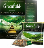 Greenfield Classic Genmaicha с воздушным рисом 20 пир.