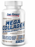 Mega Collagen Peptides + Hyaluronic Acid + Vitamin C, 120 таблеток