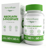 Vegan Riboflavin-5-phosphate (vit B2) 60 капсул