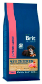 Сухой корм для молодых собак крупных пород Brit Premium Dog Junior Large