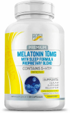 Melatonin 10 мг + Sleep Formula Proprietary Blend contains 5 HTP 900 мг 90 капсул