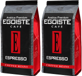НАБОР Egoiste Espresso 1 кг х 2 шт. Зерно