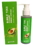 Пузырьковая пенка для умывания с экстрактом авокадо Green Avocado Bubble Toks Cleanser