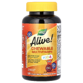 Alive! Once Daily Children's Chewable Multi-Vitamin 120 таб.