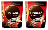 Кофе растворимый Nescafe Classic с молотой арабикой 500 г м/у 2 штуки