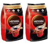 Nescafe Classic с молотой арабикой м/у 900 г 2 штуки