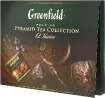 Набор 12 видов листового чая и чайного напитка Гринфилд в пакетиках-пирамидках
