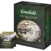 Earl Grey Fantasy черный ароматизированный чай Гринфилд в пакетиках, с бергамотом