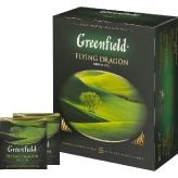 Flying Dragon зеленый чай Гринфилд в пакетиках