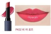 Kissholic Lipstick Leather Glow PK02 Be A Rose