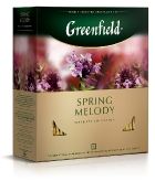 Spring Melody черный чай Гринфилд в пакетиках, с чабрецом
