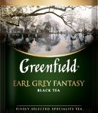 Earl Grey Fantasy черный ароматизированный чай Гринфилд в пакетиках, с бергамотом