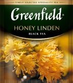 Honey Linden черный чай Гринфилд с липой и медом в пакетиках