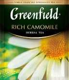 Rich Camomile травяной чай Гринфилд в пакетиках, с ромашкой