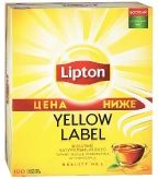 Yellow Label Чай Липтон черный в пакетиках