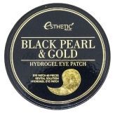 Gold + Black Pearl Eye Patch