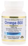 Omega 800 Pharmaceutical Grade Fish Oil 80% EPA/DHA Triglyceride Form 1000 мг